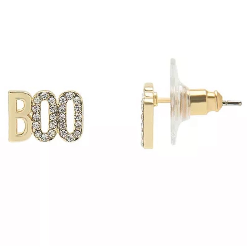 NWT LC Lauren Conrad "Boo" Post Earrings - Picture 2 of 4